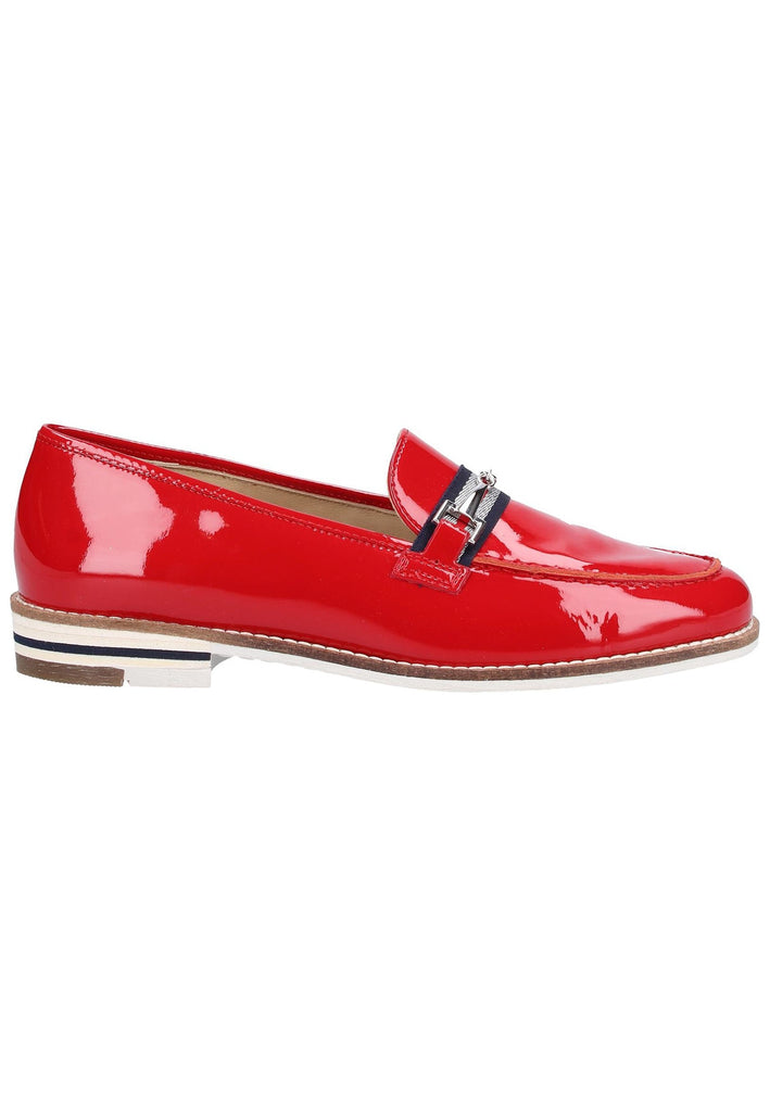 ara Slipper Leder Rot - surf4shoes