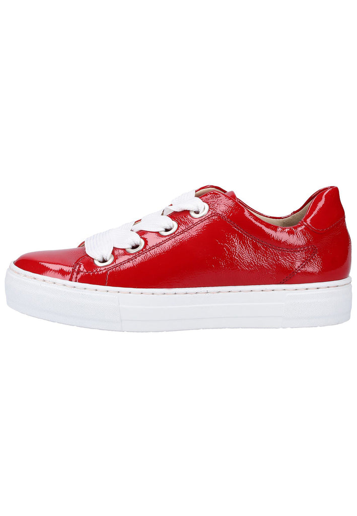 ara Sneaker Leder Rot - surf4shoes