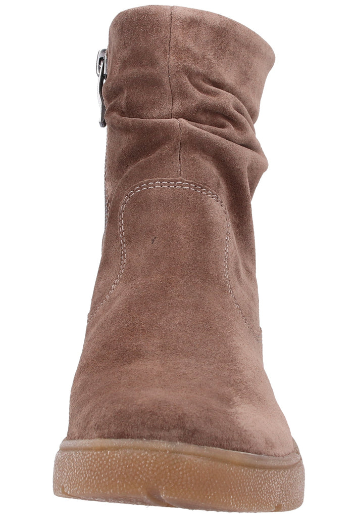 ara Stiefelette Veloursleder Braun - surf4shoes