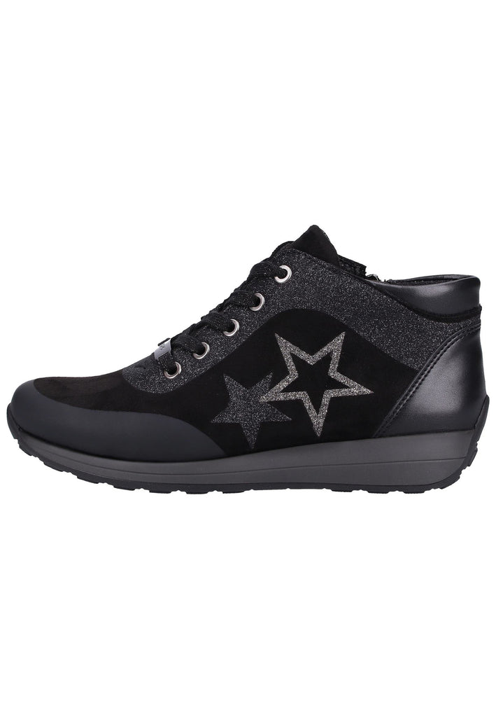 ara Sneaker Lederimitat/Textil Schwarz - surf4shoes