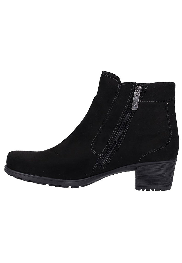 ara Stiefelette Lederimitat/Textil Schwarz Warmfutter - surf4shoes