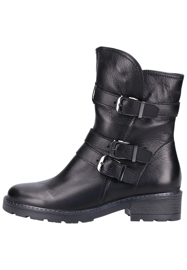 ara Stiefelette Glattleder Schwarz Warmfutter - surf4shoes