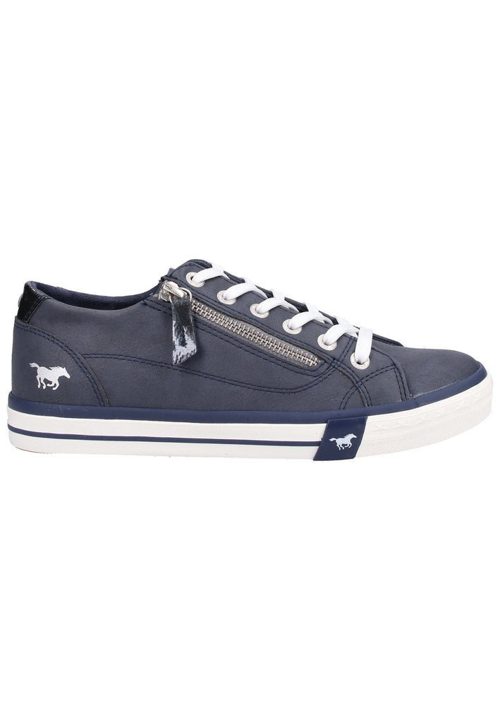 Mustang Sneaker Lederimitat Navy - surf4shoes