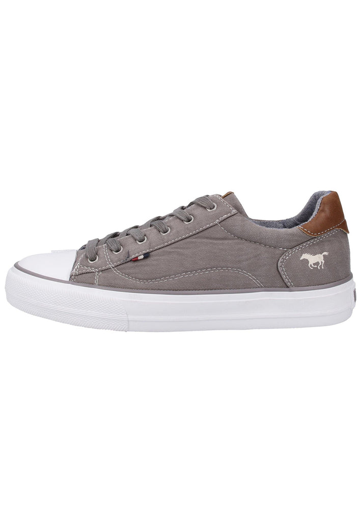 Mustang Sneaker Lederimitat/Textil Grau - surf4shoes