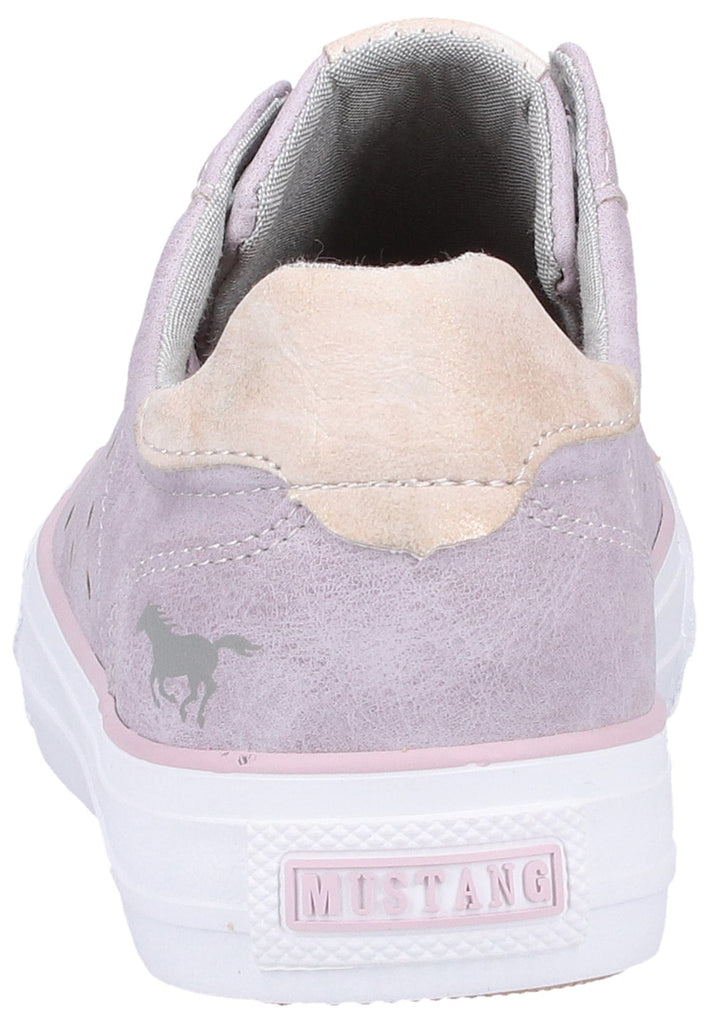 Mustang Sneaker Lederimitat Flieder - surf4shoes