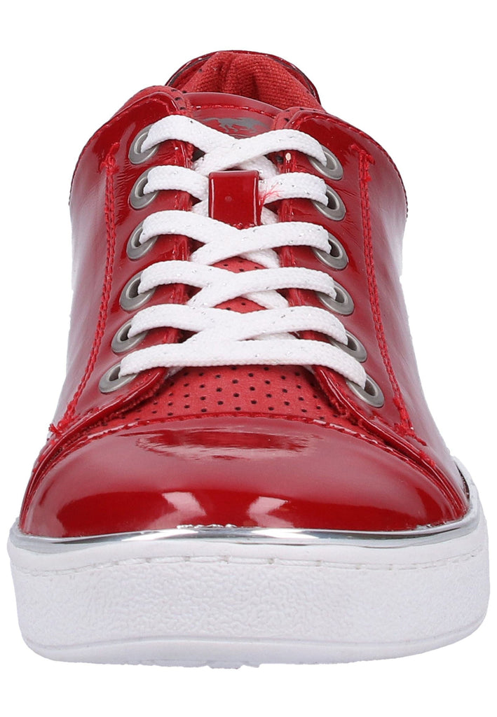 Mustang Sneaker Lederimitat/Textil Rot - surf4shoes