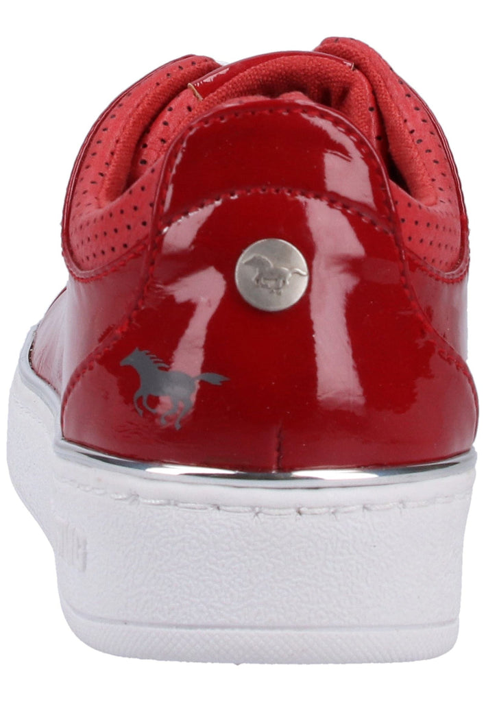 Mustang Sneaker Lederimitat/Textil Rot - surf4shoes