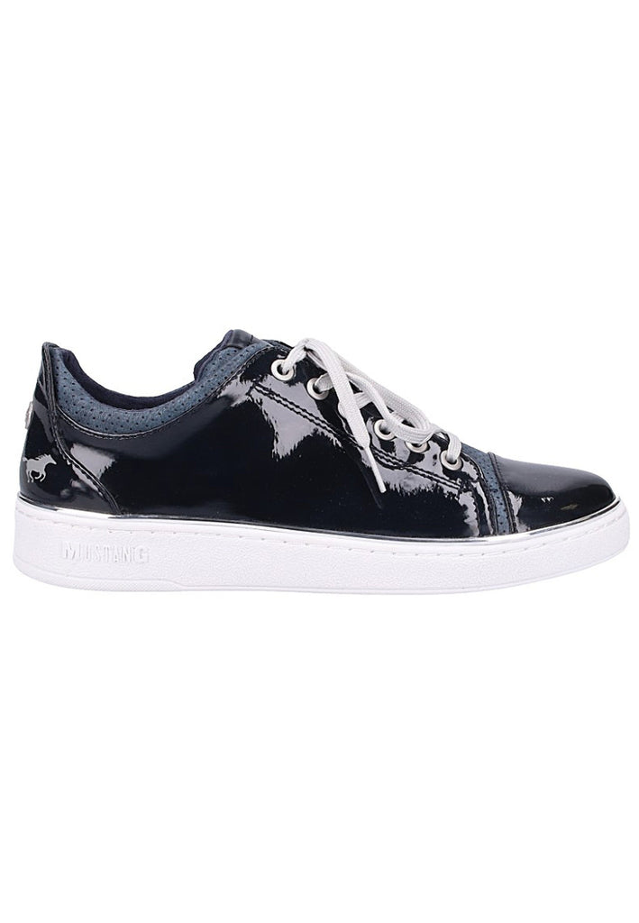Mustang Sneaker Lederimitat/Textil Navy - surf4shoes