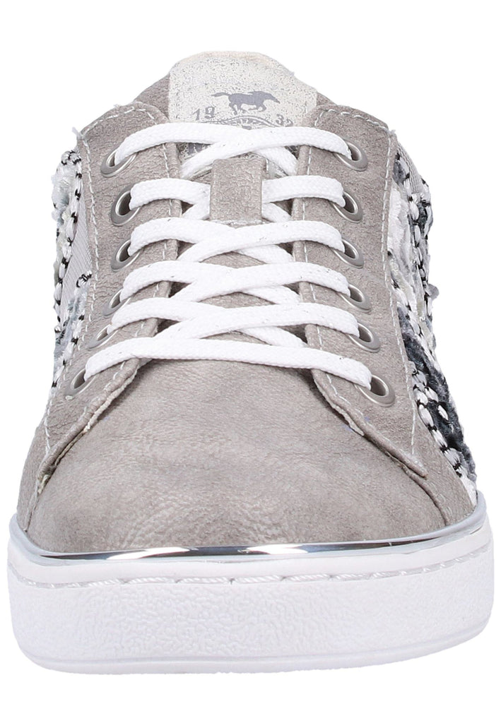 Mustang Sneaker Lederimitat/Textil Grau - surf4shoes