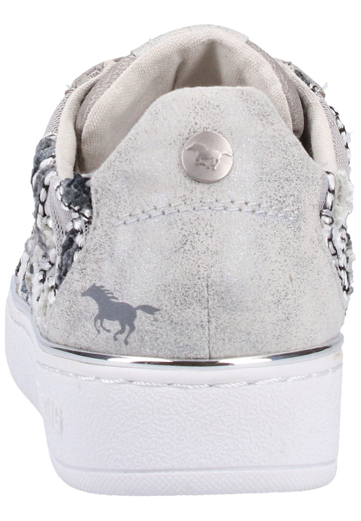 Mustang Sneaker Lederimitat/Textil Grau - surf4shoes