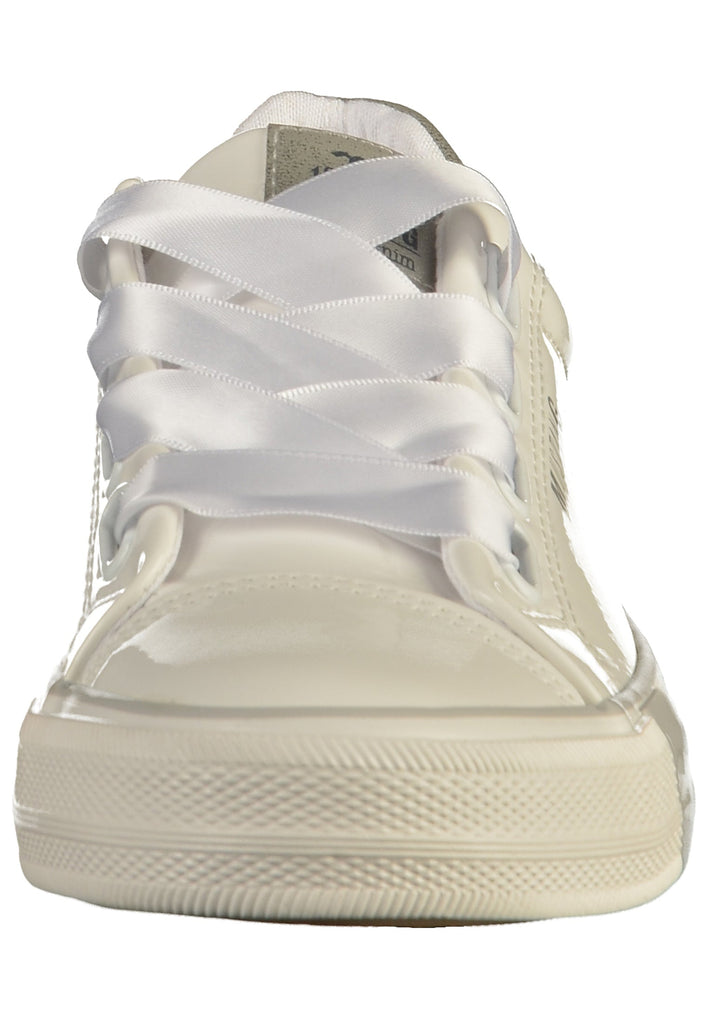 Mustang Sneaker Lederimitat Weiß - surf4shoes