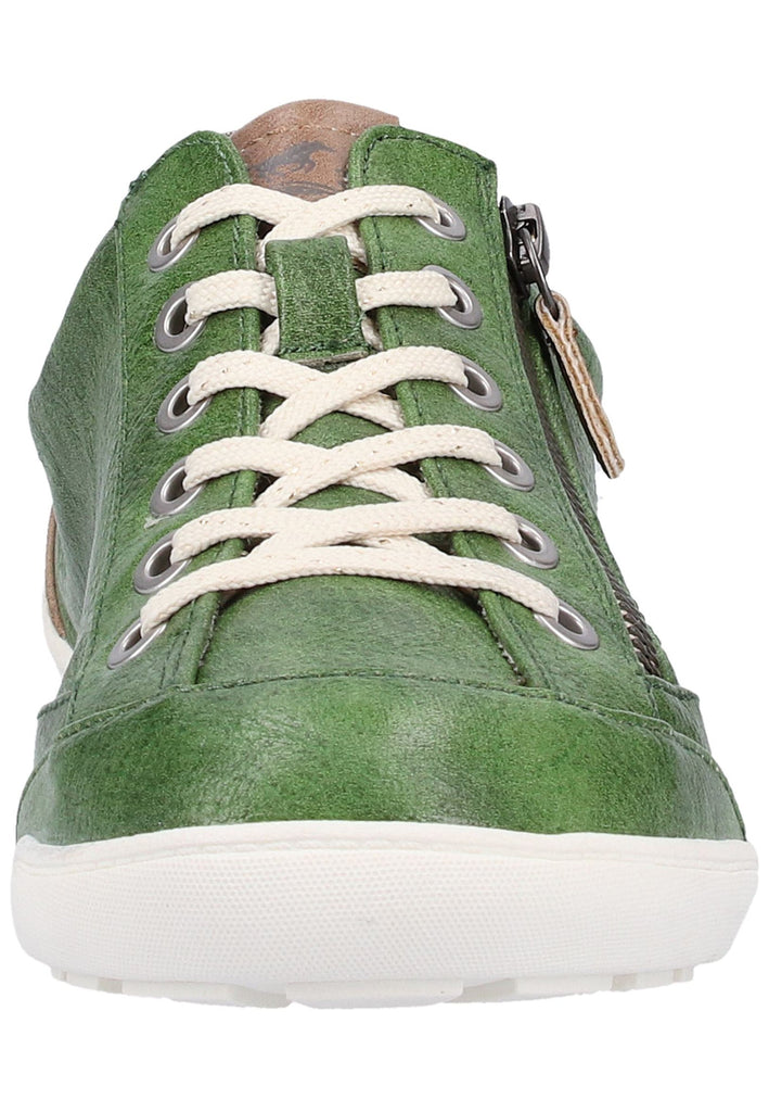 Mustang Sneaker Lederimitat Grün - surf4shoes