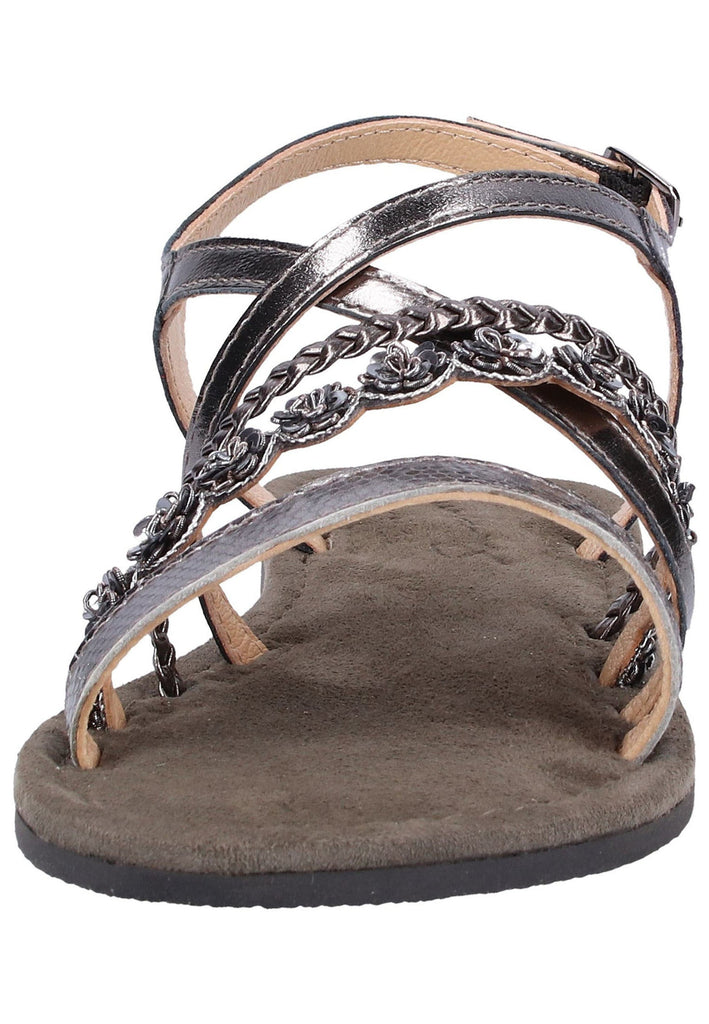Mustang Sandalen Leder Dunkelgrau - surf4shoes