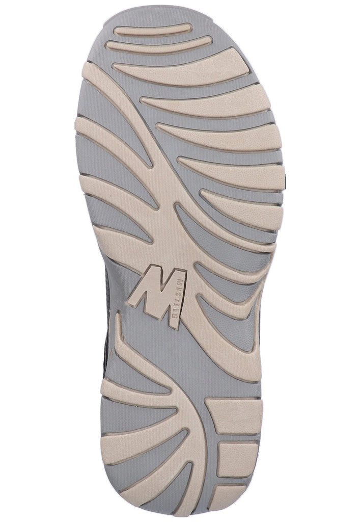 Mustang Sneaker Lederimitat Grau - surf4shoes