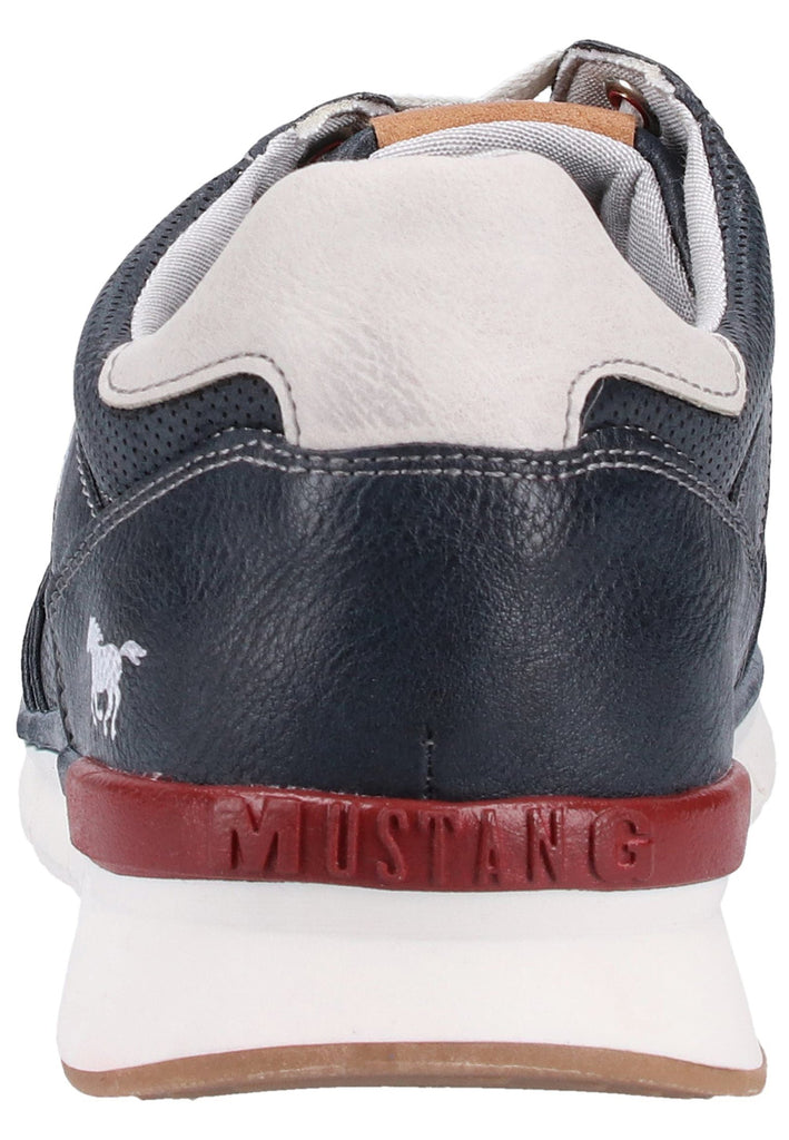 Mustang Sneaker Lederimitat Navy - surf4shoes