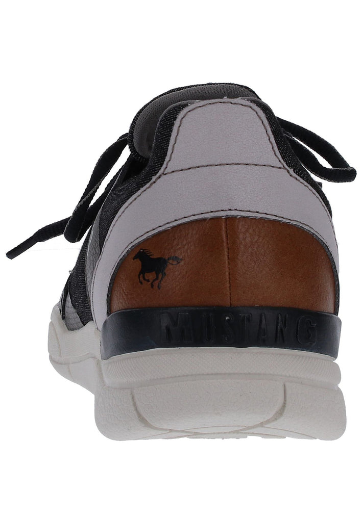 Mustang Sneaker Lederimitat Grau - surf4shoes