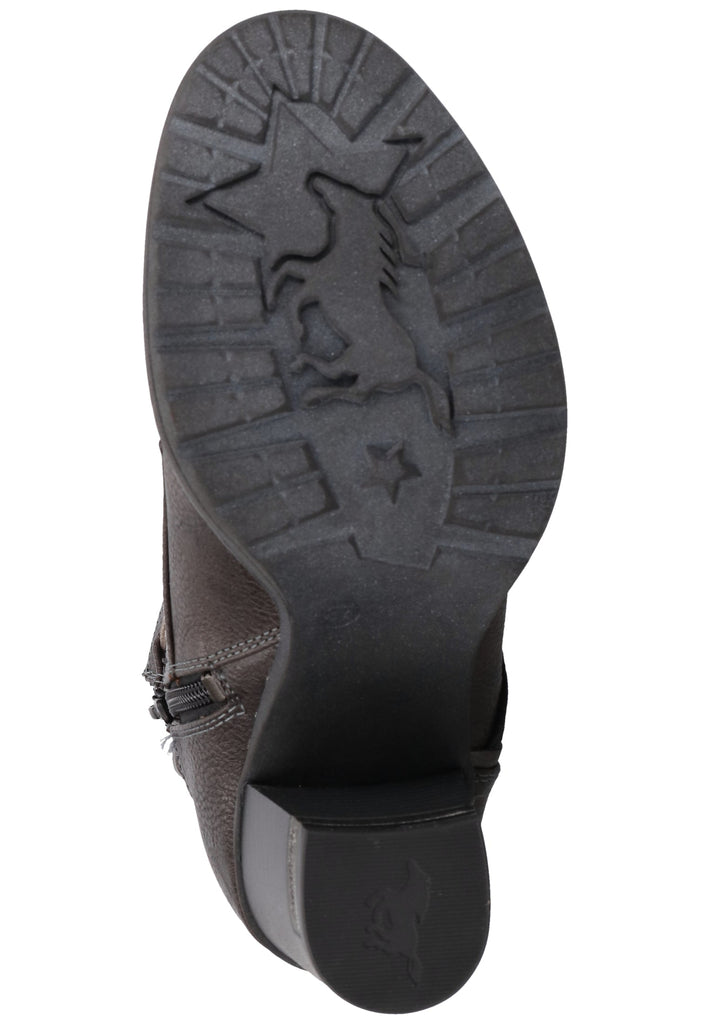 Mustang Stiefelette Lederimitat Mokka - surf4shoes