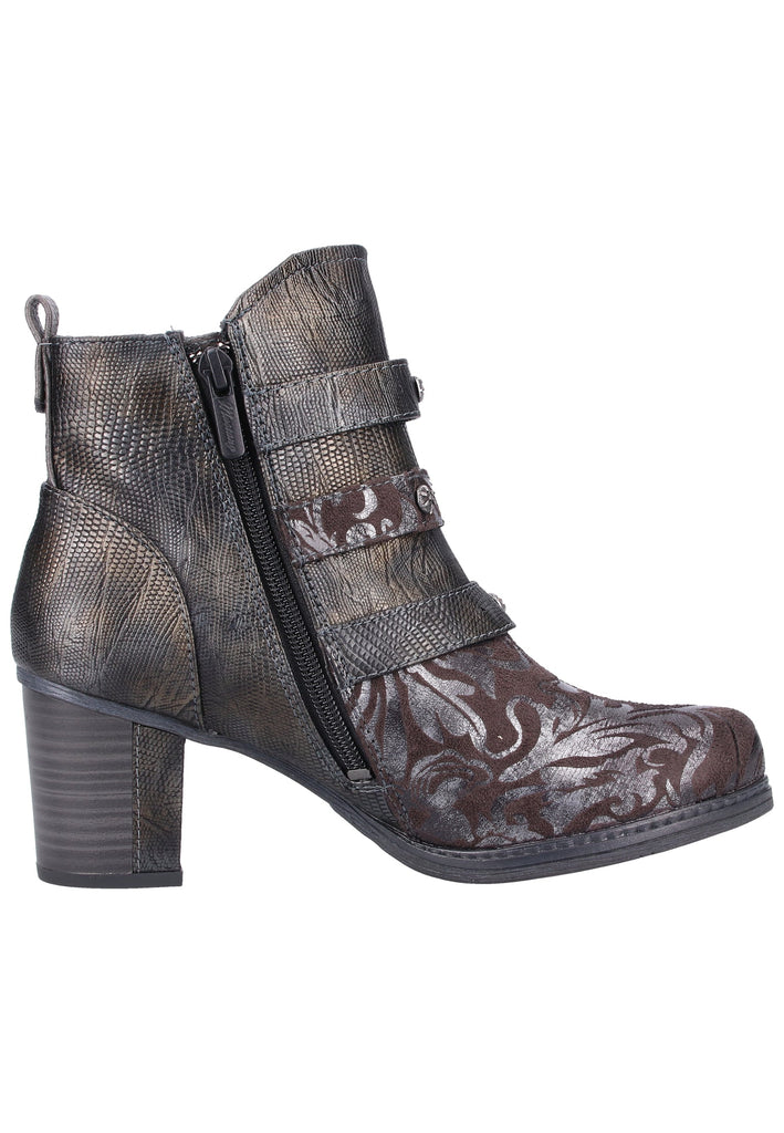 Mustang Stiefelette Lederimitat Graphit - surf4shoes