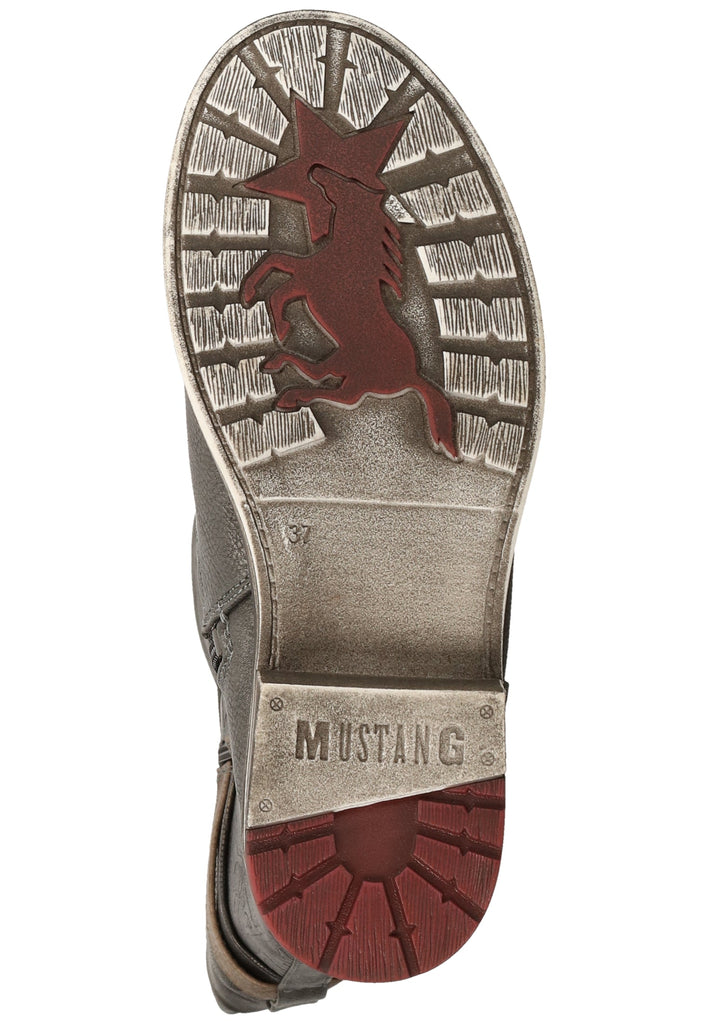 Mustang Stiefel Lederimitat Graphit Warmfutter - surf4shoes