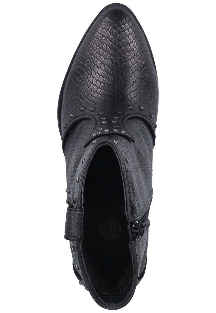 Mustang Stiefelette Lederimitat Graphit Warmfutter - surf4shoes