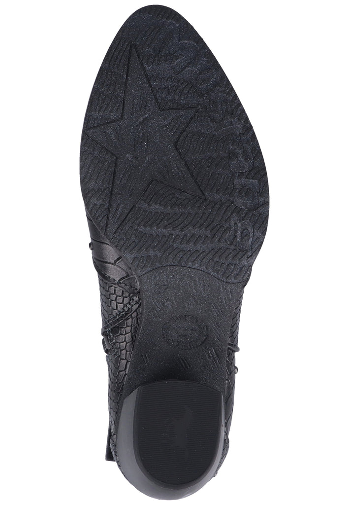 Mustang Stiefelette Lederimitat Graphit Warmfutter - surf4shoes