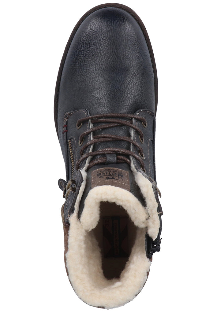 Mustang Stiefelette Lederimitat Graphit - surf4shoes