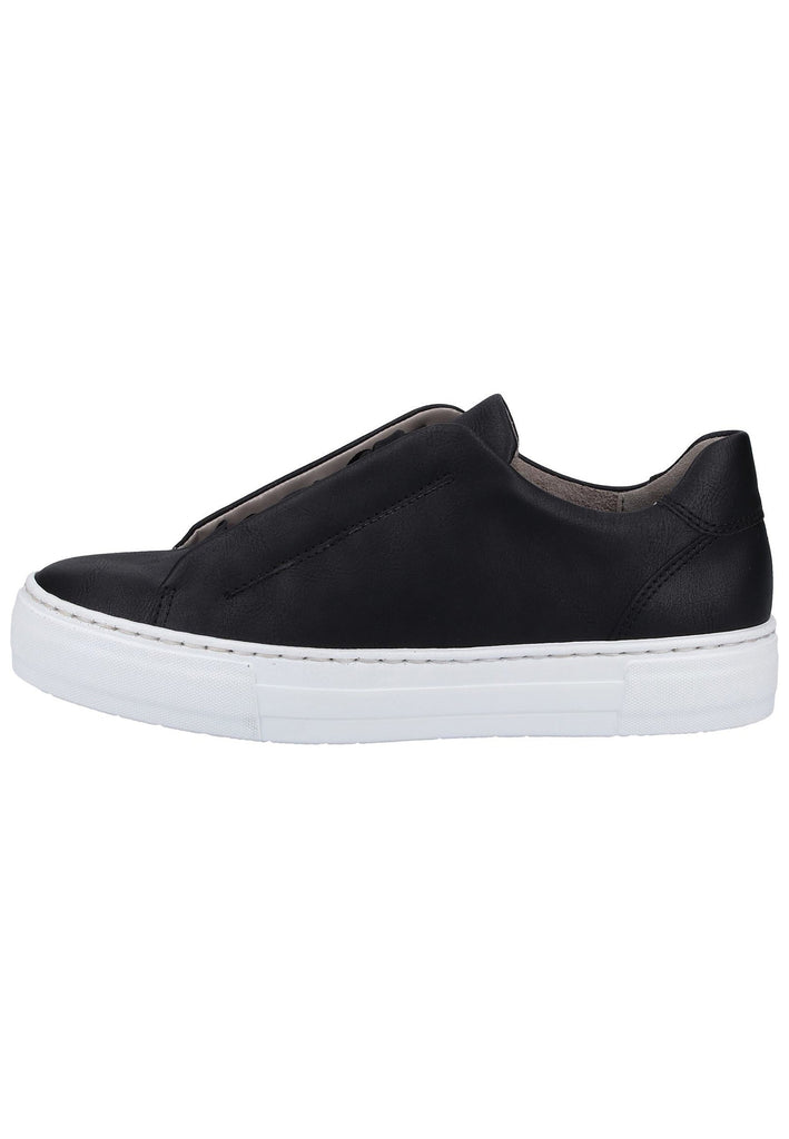 Jenny Sneaker Lederimitat Schwarz - surf4shoes