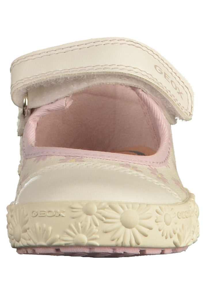 Geox Ballerinas Canvas Weiß/Pink - surf4shoes