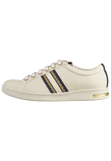 Geox Sneaker Leder Weiß - surf4shoes