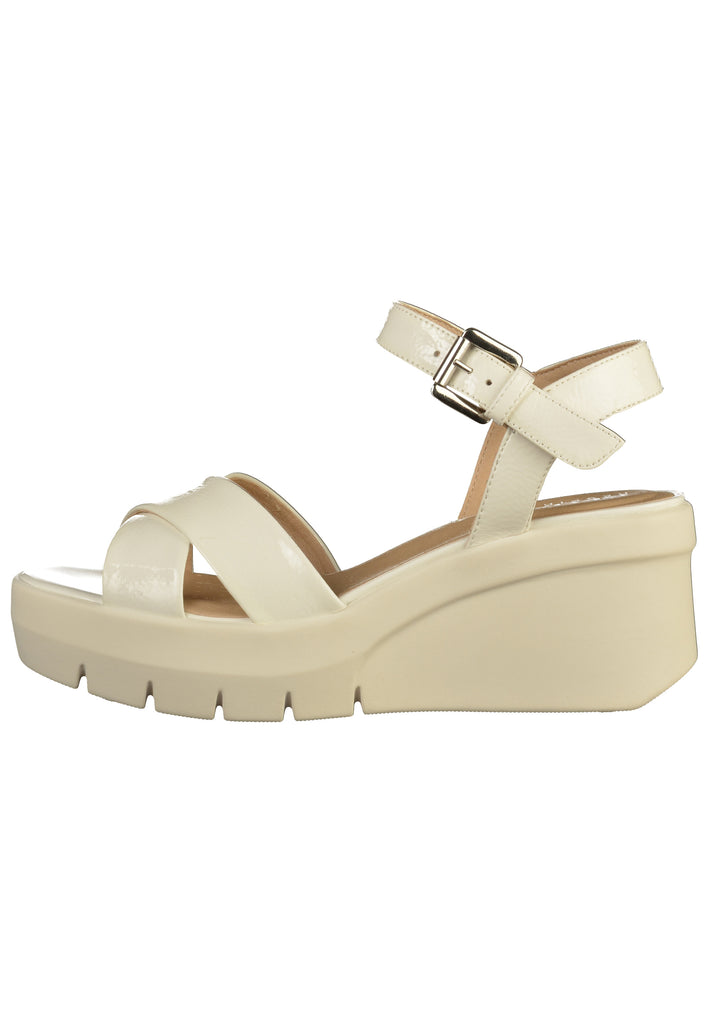 Geox Sandalen Lederimitat Weiß - surf4shoes