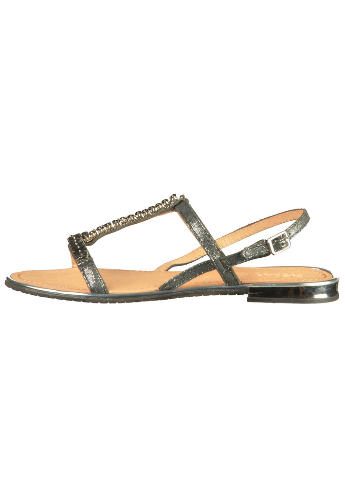 Geox Sandalen Leder Schwarz - surf4shoes
