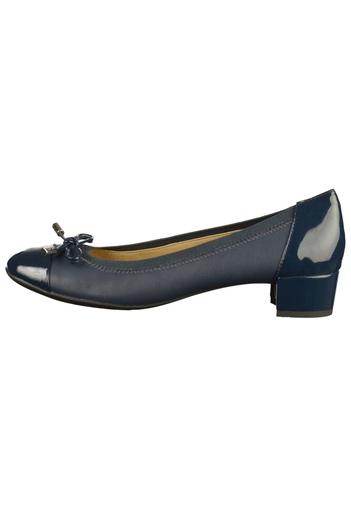 Geox Pumps Lederimitat Navy - surf4shoes