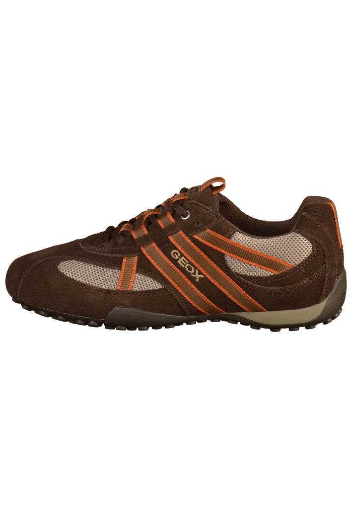 Geox Sneaker Veloursleder/Mesh Braun/Beige - surf4shoes