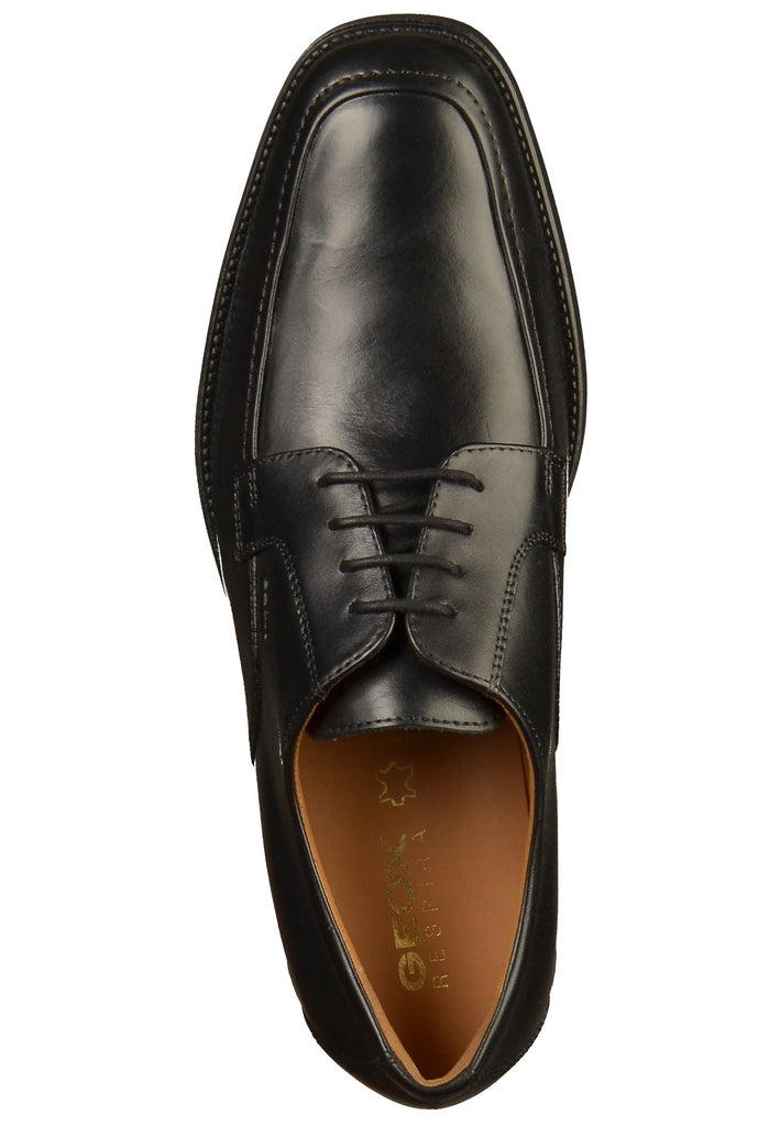 Geox Businessschuhe Leder Schwarz - surf4shoes