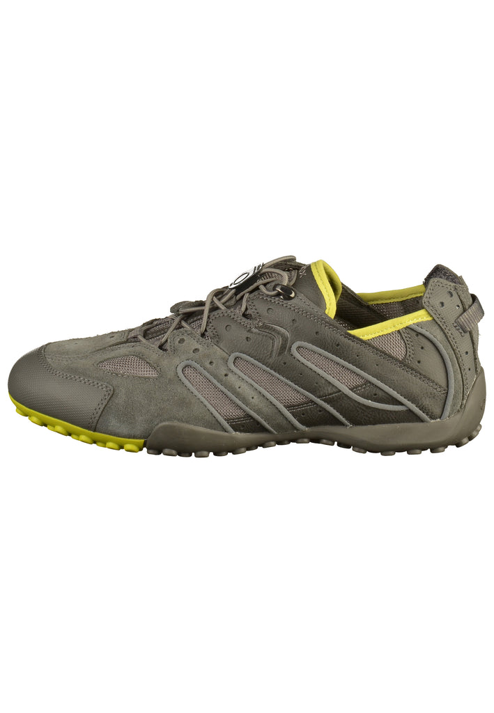 Geox Sneaker Veloursleder/Mesh Dunkelgrau - surf4shoes