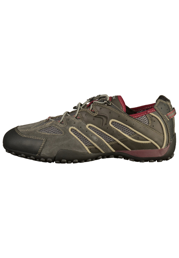 Geox Sneaker Veloursleder/Mesh Dunkelgrau - surf4shoes