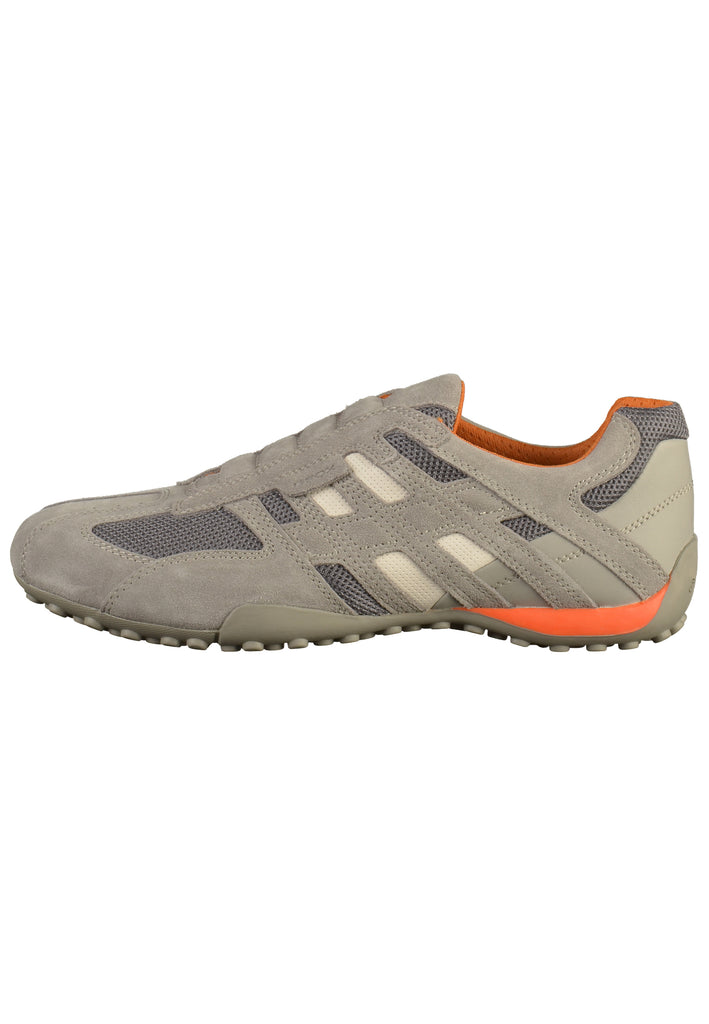 Geox Sneaker Veloursleder/Mesh Grau - surf4shoes
