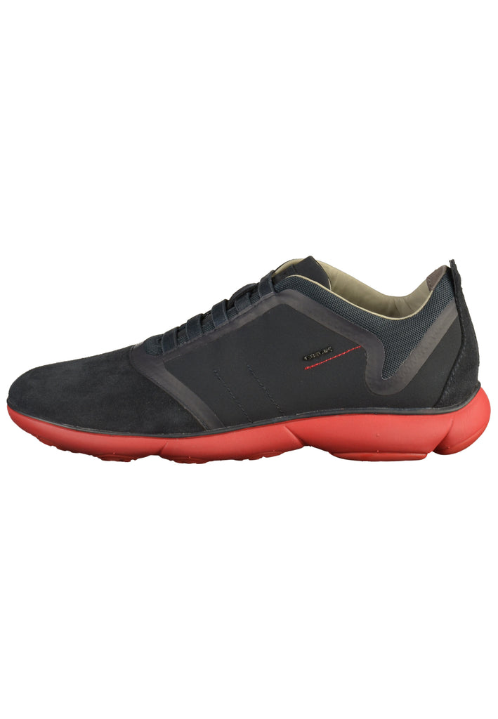 Geox Sneaker Veloursleder/Textil Blau - surf4shoes