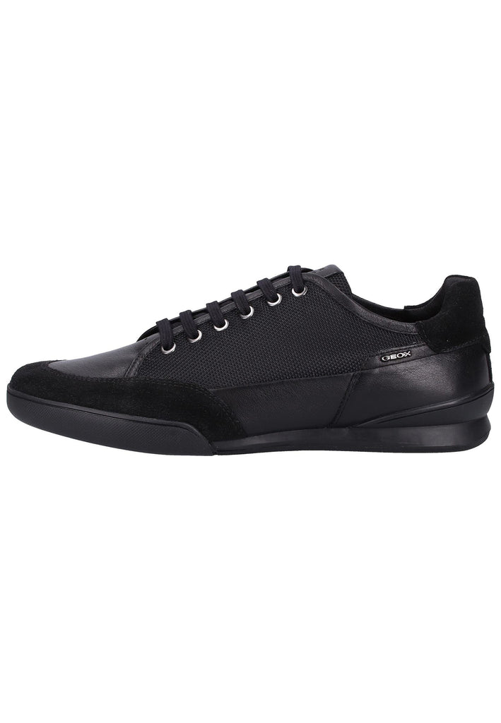 Geox Sneaker Leder/Textil Schwarz - surf4shoes