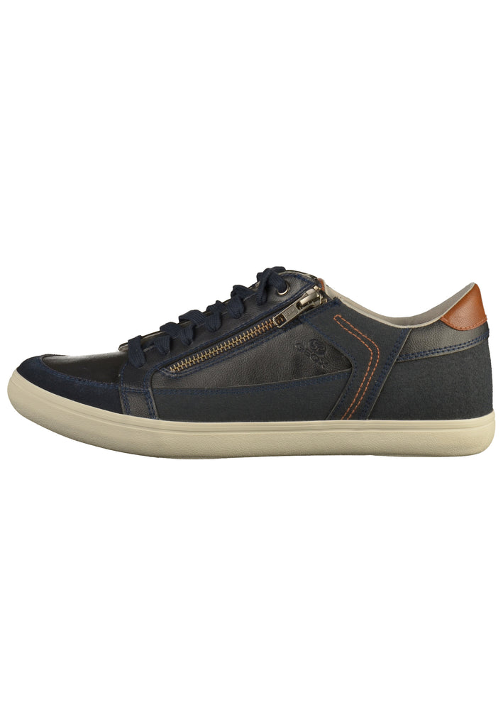 Geox Sneaker Lederimitat Navy - surf4shoes