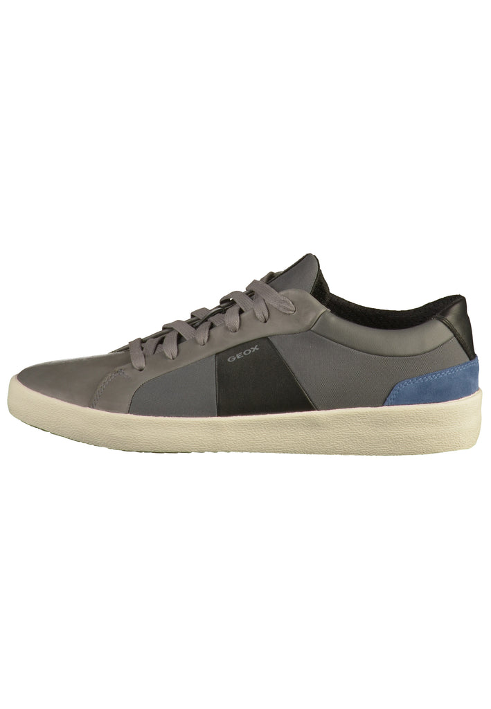 Geox Sneaker Leder/Textil Stone - surf4shoes