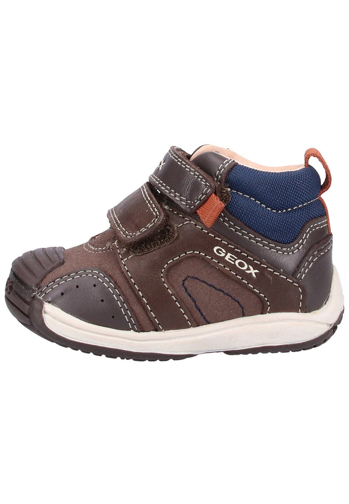 Geox Sneaker Leder/Synthetik Kastanie - surf4shoes