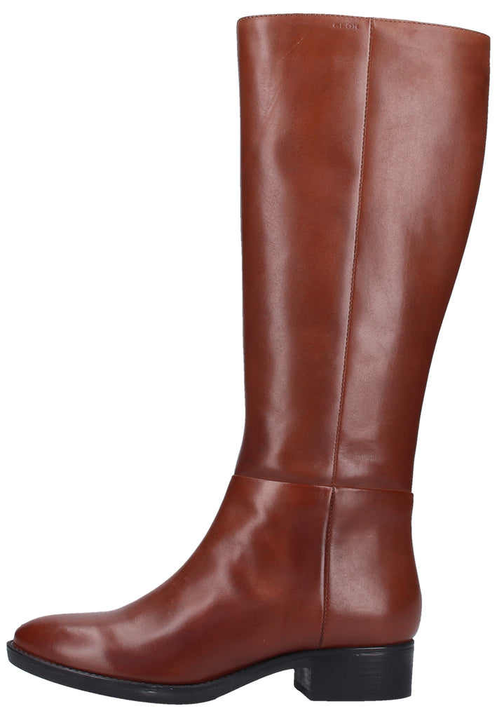 Geox Stiefel Leder Cognac - surf4shoes