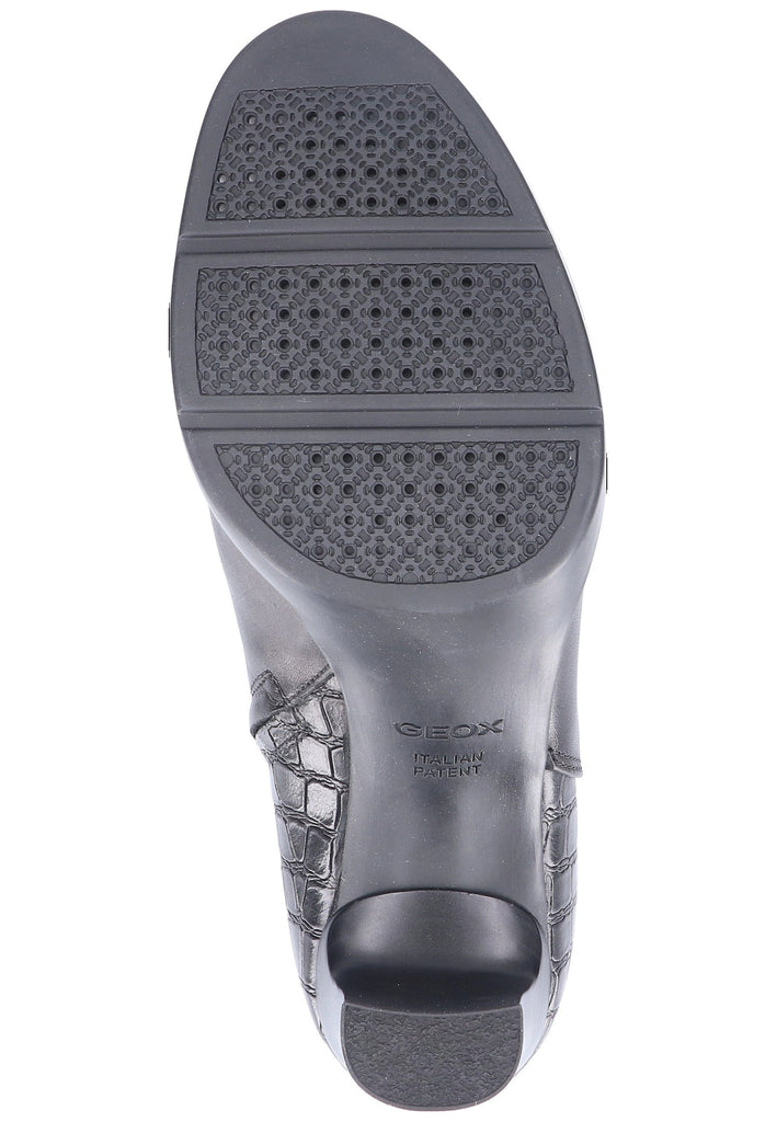 Geox Stiefelette Nappaleder Schwarz - surf4shoes