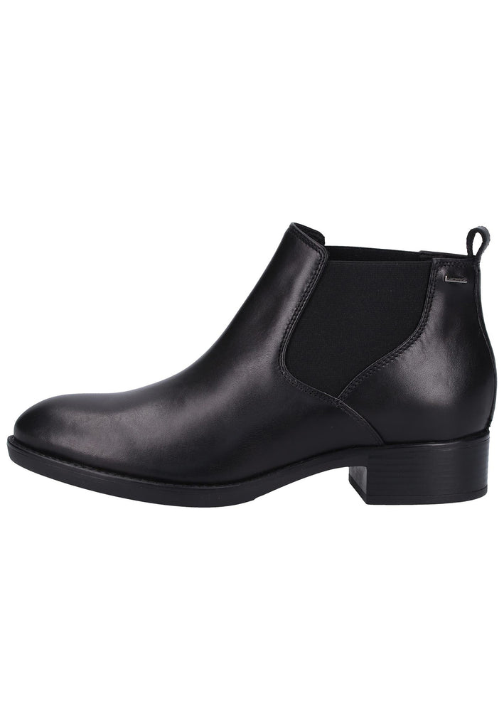 Geox Stiefelette Nappaleder Schwarz - surf4shoes