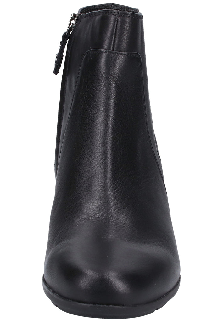 Geox Stiefelette Nappaleder Schwarz - surf4shoes