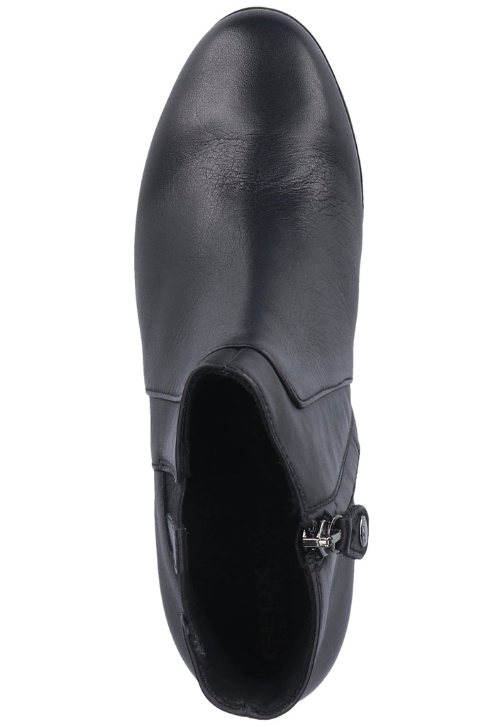 Geox Stiefelette Nappaleder Schwarz - surf4shoes