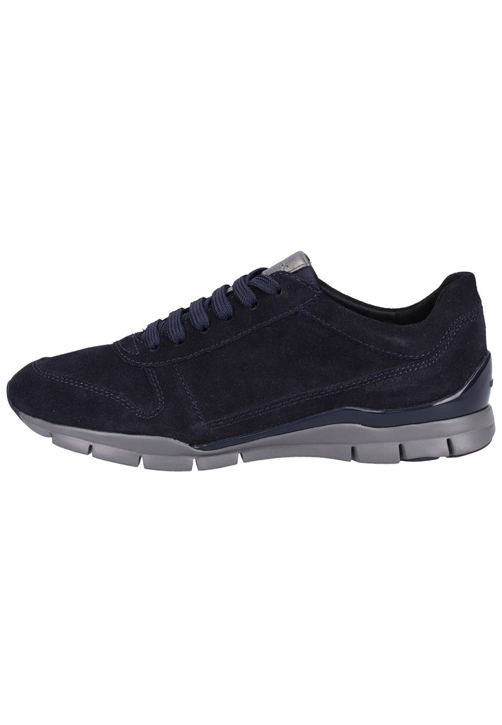 Geox Sneaker Veloursleder/Textil Blau - surf4shoes