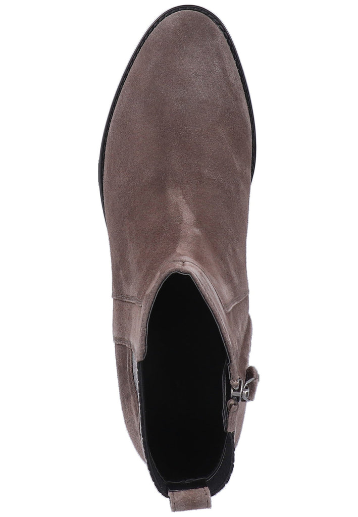 Geox Stiefelette Veloursleder Braun - surf4shoes