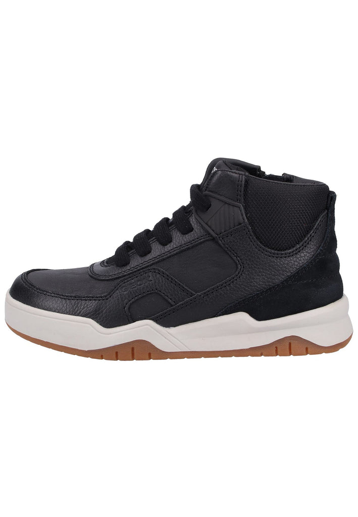 Geox Sneaker Leder/Mesh Schwarz - surf4shoes